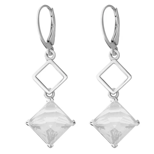 orphelia Silver Drop Earrings ZO-7101