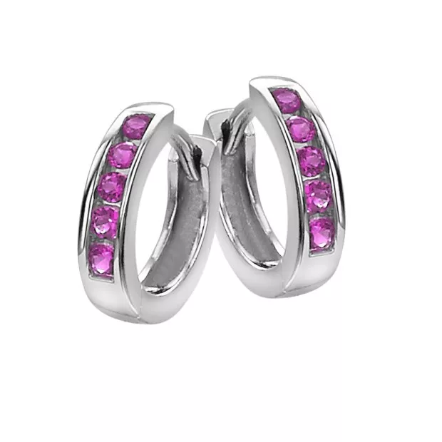 orphelia Silver Hoop Earrings ZO-6076/2