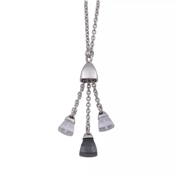 Orphelia Silver Necklace ZH-4548