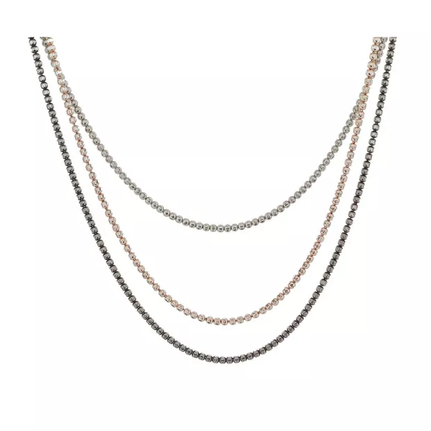 Orphelia Silver Necklace ZK-7203