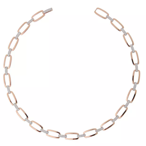 Orphelia Silver Necklace ZK-7209