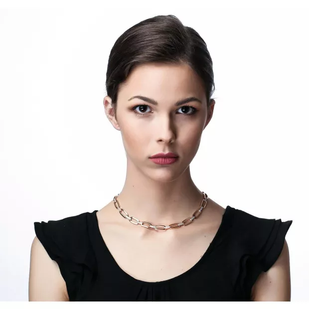 Orphelia Silver Necklace ZK-7209