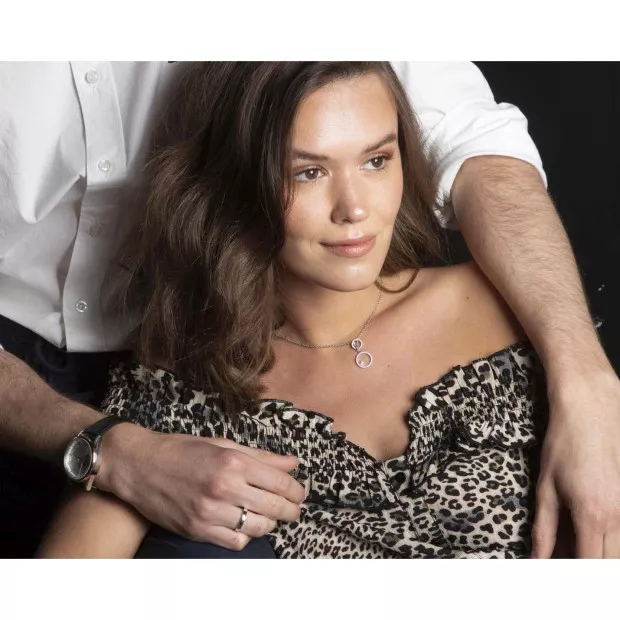 Orphelia Silver Necklace ZK-7261