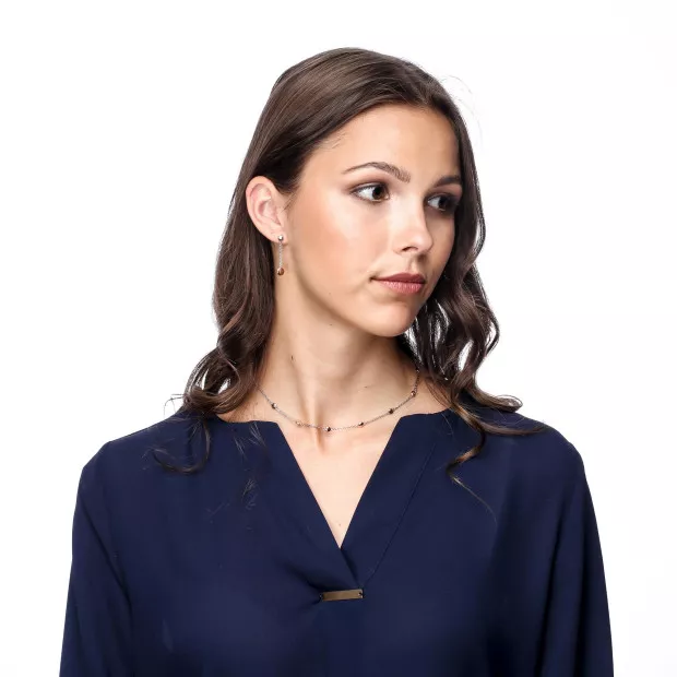 Orphelia Silver Necklace ZK-7385/40