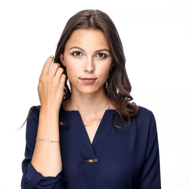 Orphelia Silver Necklace ZK-7385/80