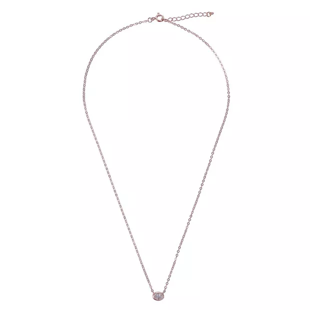 Orphelia Silver Necklace ZK-7434