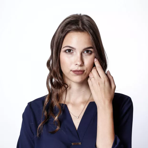 Orphelia Silver Necklace ZK-7434