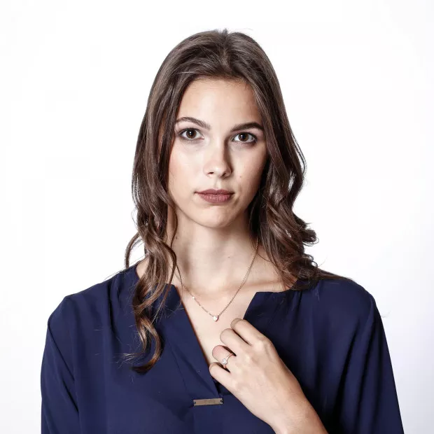 Orphelia Silver Necklace ZK-7435