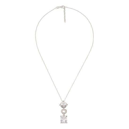 Orphelia Silver Pendant With Chain ZH-4536