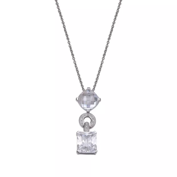 orphelia Silver Pendant With Chain ZH-4536