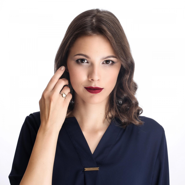 Orphelia Silver Ring ZR-7289/G