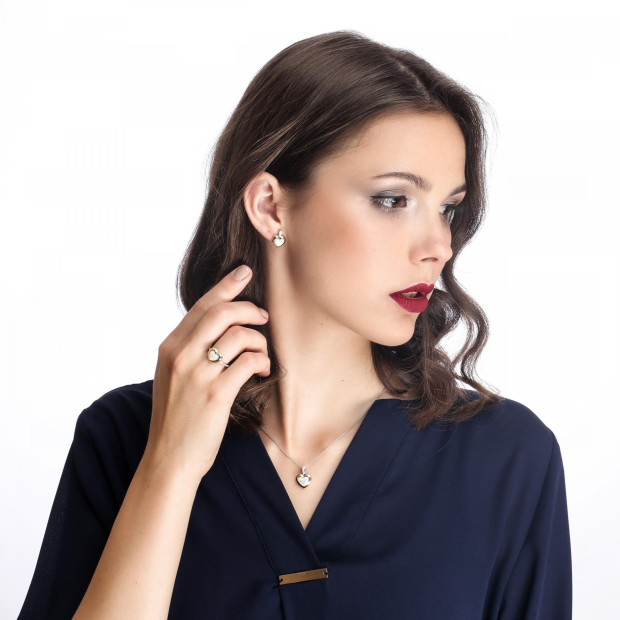 Orphelia Silver Ring ZR-7289/G