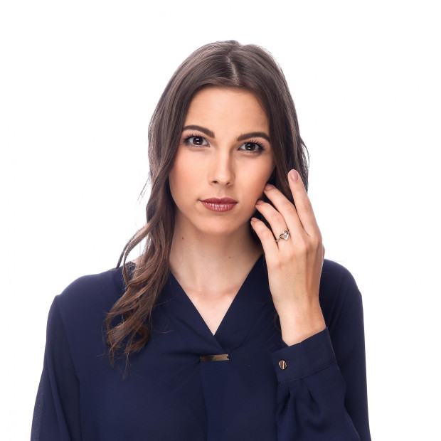 Orphelia Silver Ring ZR-7370/G