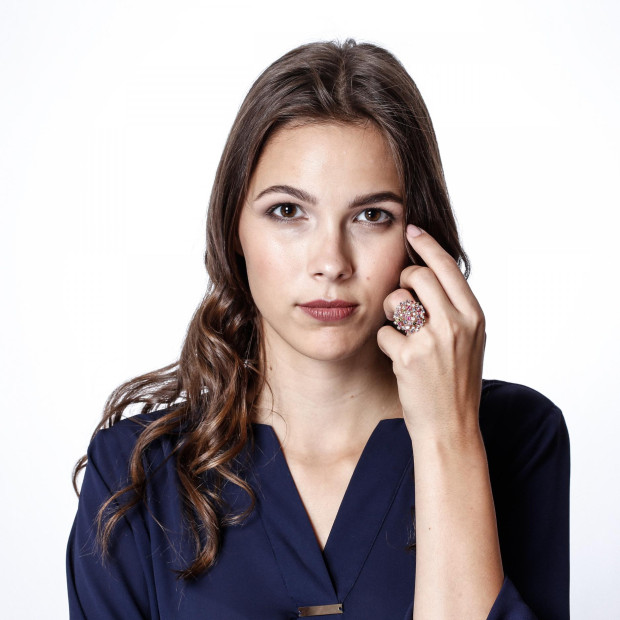 Orphelia Silver Ring ZR-7451/RG