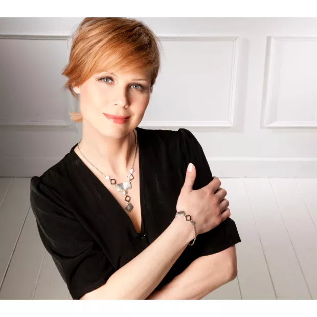 Orphelia Silver Set: Chain + Bracelet SET-024