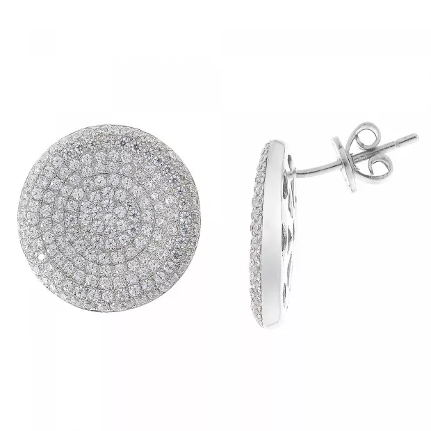 orphelia Silver Stud Earrings ZO-5794