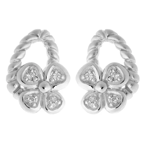 orphelia Silver Stud Earrings ZO-6020