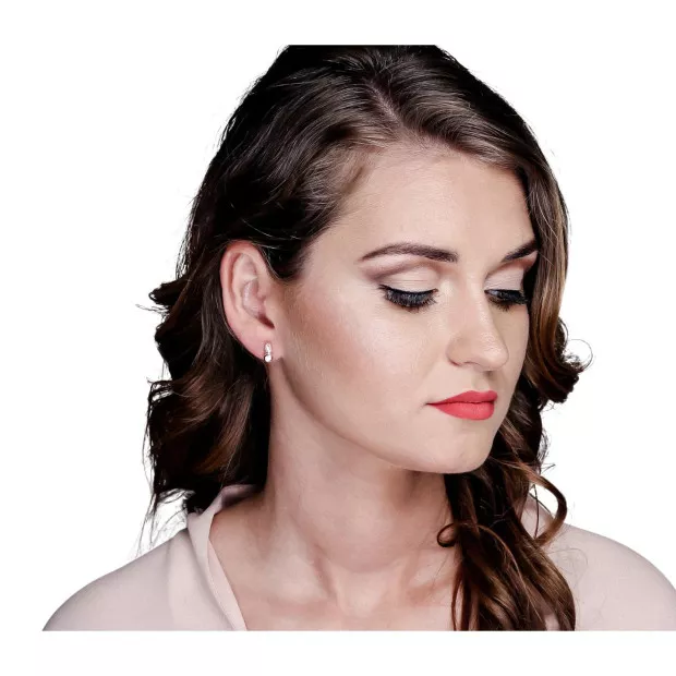 Orphelia Silver Stud Earrings ZO-6025/1