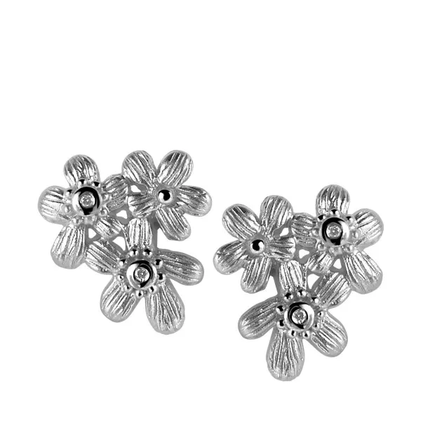 orphelia Silver Stud Earrings ZO-6026