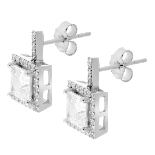 Orphelia Silver Stud Earrings ZO-6046