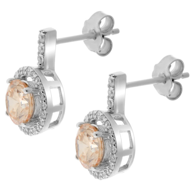 Orphelia Silver Stud Earrings ZO-6047/1