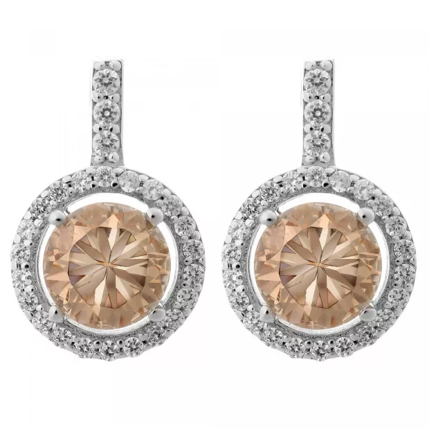 orphelia Silver Stud Earrings ZO-6047/1