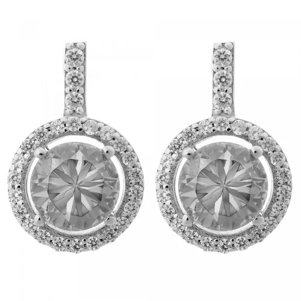 orphelia Silver Stud Earrings ZO-6047
