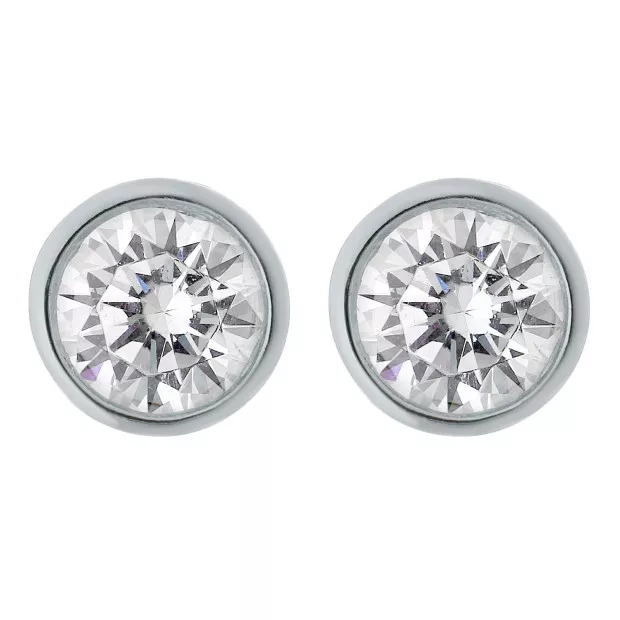 orphelia Silver Stud Earrings ZO-6079