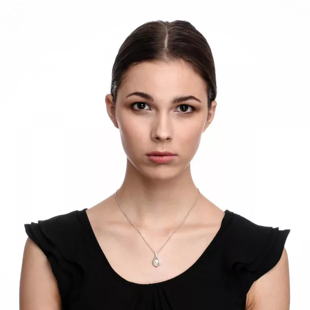Orphelia Sophia Silver Chain With Pendant ZH-7234