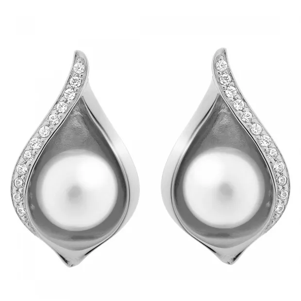 orphelia Sophia Silver Stud Earrings ZO-7234