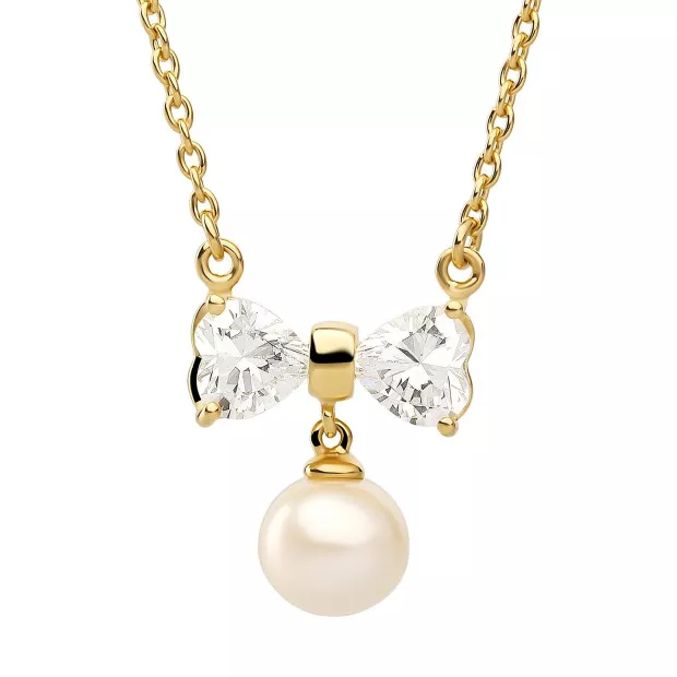 orphelia Sparkle Silver Chain With Pendant ZK-7512