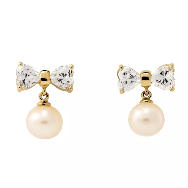 Orphelia Sparkle Silver Drop Earrings ZO-7512