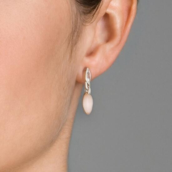 Orphelia Sterling Silver Drop Earrings ZO-5915
