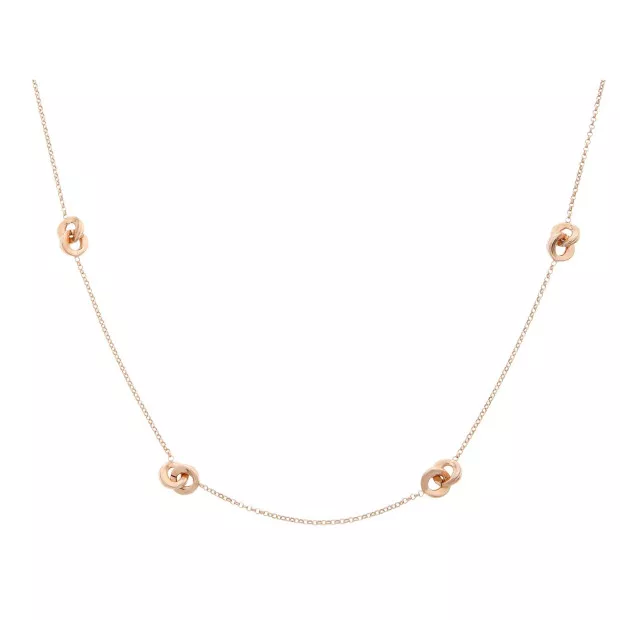 orphelia Sterling Silver Necklace ZK-7177/RG