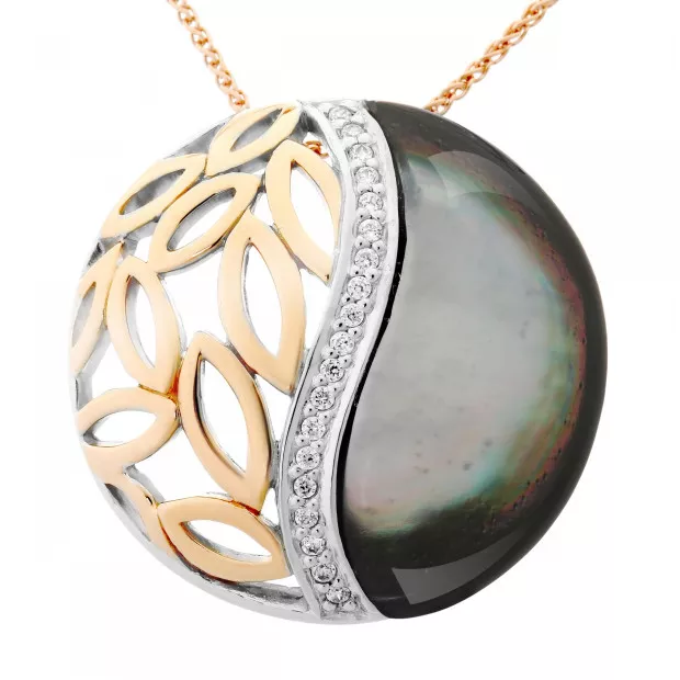 Orphelia Unari Silver Chain With Pendant ZH-7112