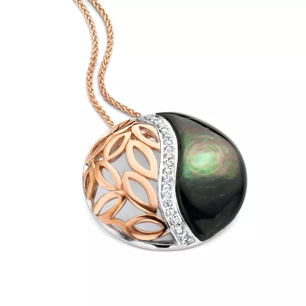 orphelia Unari Silver Chain With Pendant ZH-7112