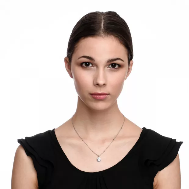 Orphelia Vera Silver Chain With Pendant ZH-7231