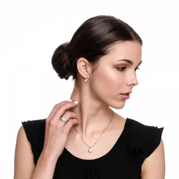 Orphelia Vera Silver Chain With Pendant ZH-7231