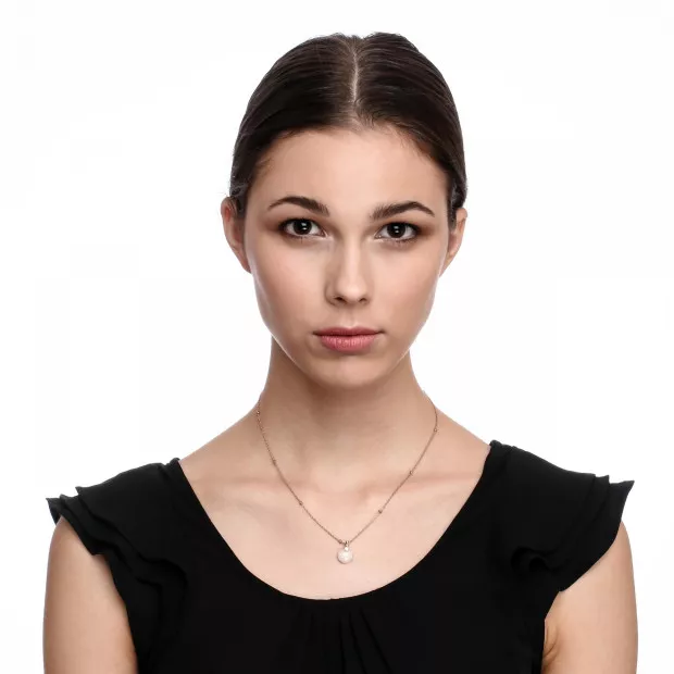 Orphelia Vera Silver Chain With Pendant ZH-7231/RG