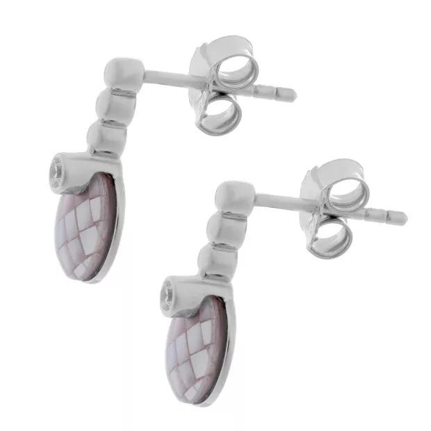 Orphelia Vera Silver Drop Earrings ZO-7231