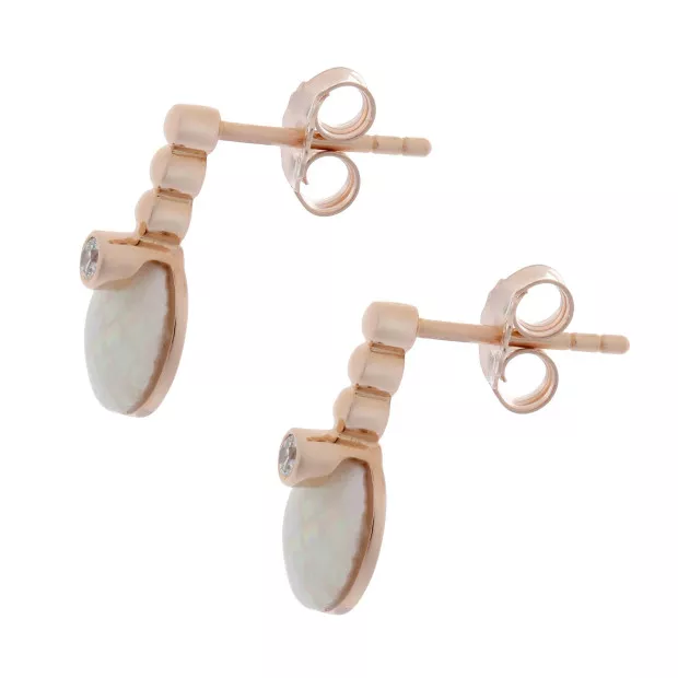 Orphelia Vera Silver Drop Earrings ZO-7231/RG