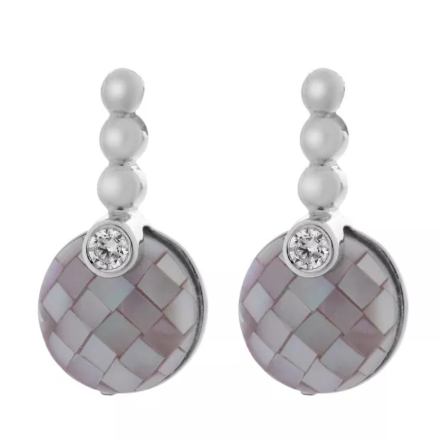 orphelia Vera Silver Drop Earrings ZO-7231