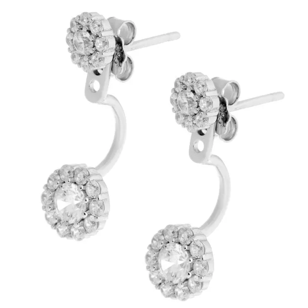 Orphelia Victoria Silver Stud Earrings ZO-7222