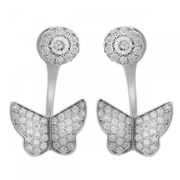 Orphelia Viva Silver Stud Earrings ZO-7221