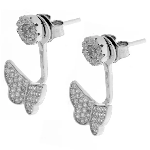 Orphelia Viva Silver Stud Earrings ZO-7221