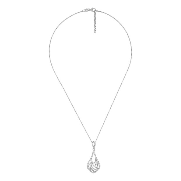 Orphelia Women's Silver Chain With Pendant ZH-4843