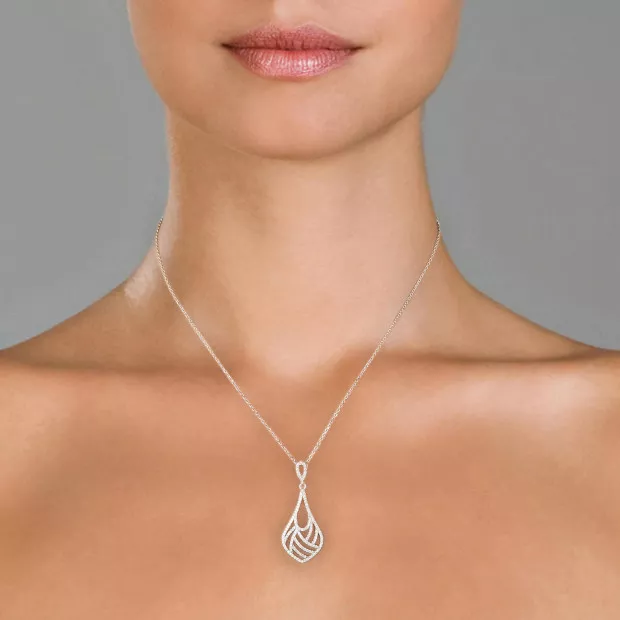 Orphelia Women's Silver Chain With Pendant ZH-4843