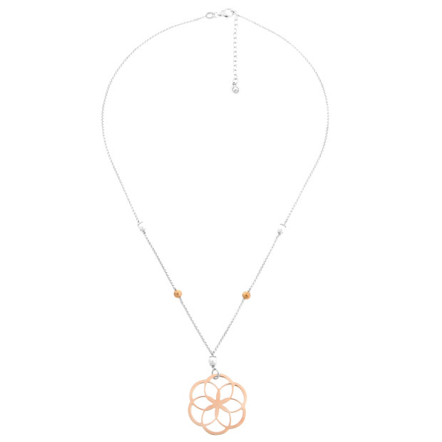 Orphelia Zahara Silver Chain With Pendant ZK-7182