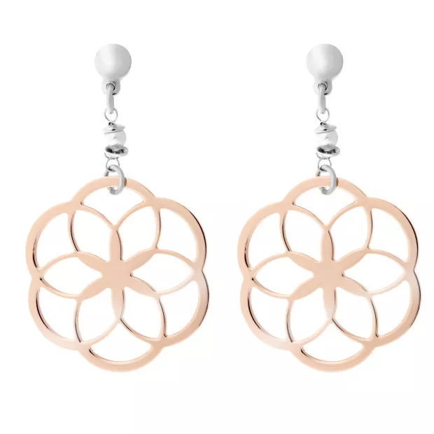 Orphelia Zahara Silver Drop Earrings ZO-7182