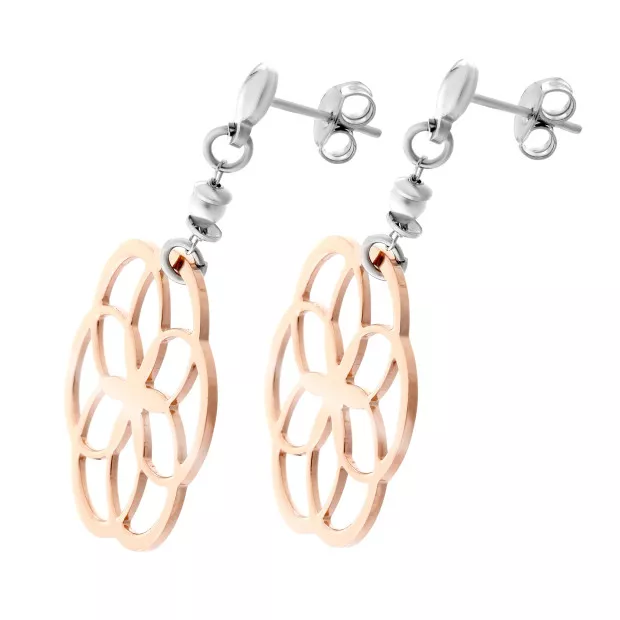 Orphelia Zahara Silver Drop Earrings ZO-7182